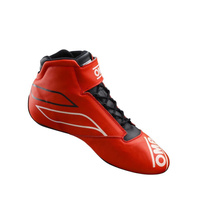 Rally Race Racing Shoes OMP ONE-S (FIA Approved) red