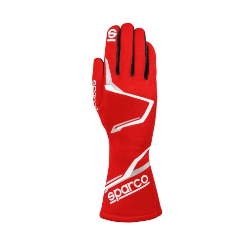 Sparco Land + Race Kart Gloves (FIA & SFI) red