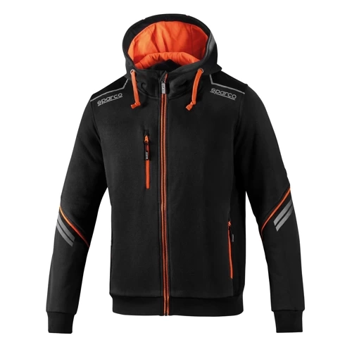 Sparco Tech (Teamwork) Teamwear Hoodie black/orange