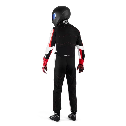 Sparco Kerb Kart Karting Auto Racing Suit black red