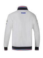 Sparco Martini Racing Full Zip Sweatshirt gray
