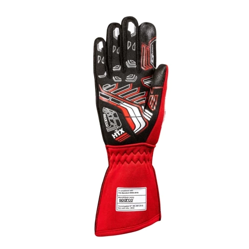 Sparco Arrow + Race Kart Gloves (FIA) red