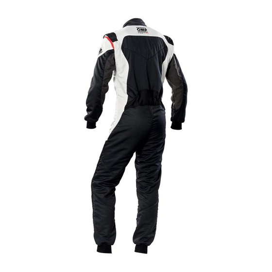 OMP Racing FIRST-EVO Racing Race Suit black (FIA Approved)