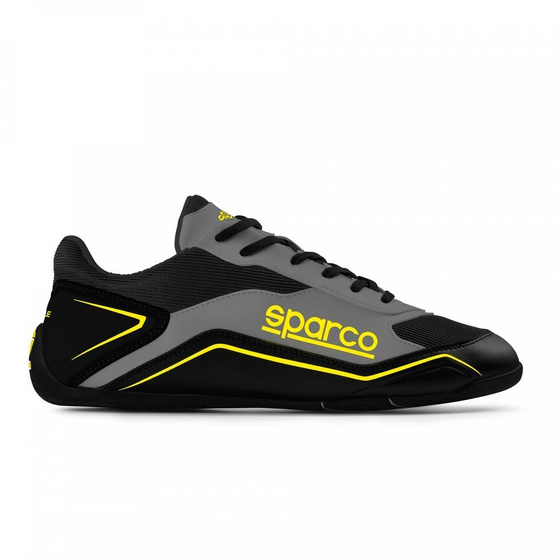 Sparco Karting Kart Racing Auto Shoes S-POLE black gray