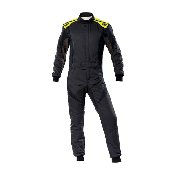 OMP Racing FIRST-EVO Racing Race Suit anthracite (FIA Approved)