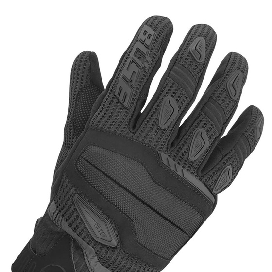 Motorcycle Gloves BUSE Fresh black
