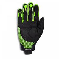 Sparco Gaming / Karting Kart Auto Racing Gloves HYPERGRIP+ black fluo