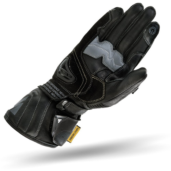 Motorcycle sport gloves SHIMA STR-2 black