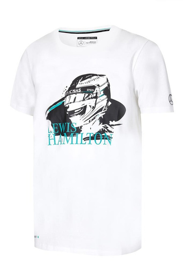 2017 Mercedes AMG Petronas F1 Team Mens Hamilton Helmet T-shirt