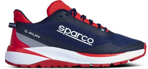 Sparco Teamline Auto Shoes Boots S-Run navy red