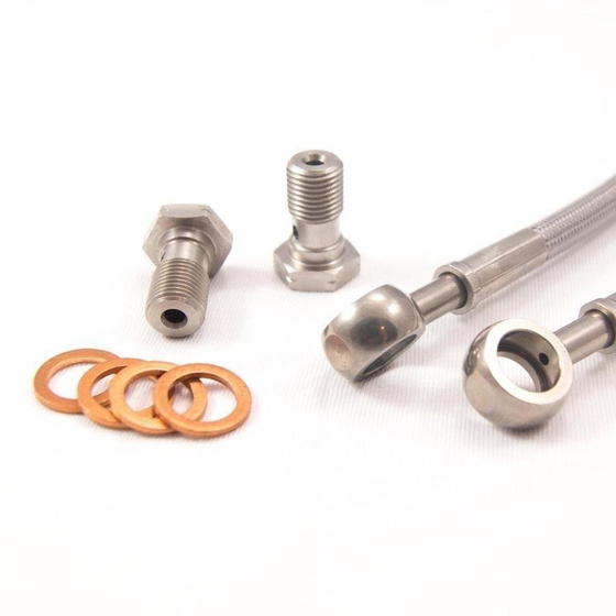 Przewody hamulcowe w oplocie HEL Volvo V40 2.0 Turbo T4 2000-2004