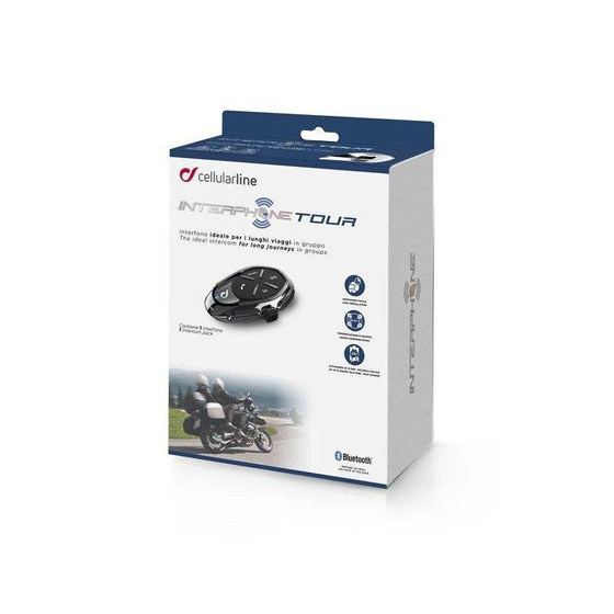 Intercom INTERPHONE TOUR, set for 1 helmet