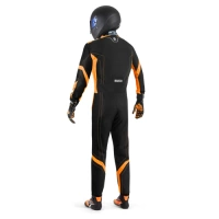 Sparco Thunder Advanced Kart Karting Auto Racing Suit black orange