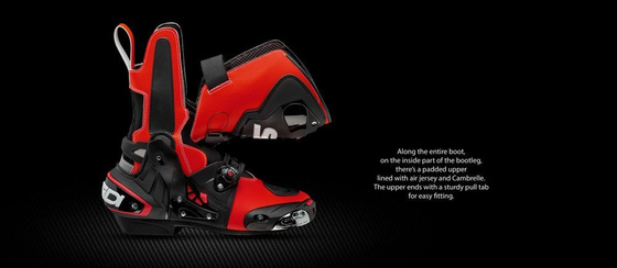 Motorcycle Sport Boots SIDI REX red