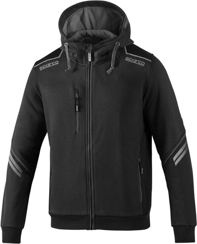 Sparco Tech (Teamwork) Teamwear Hoodie black/gray
