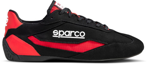 Sparco Teamline Auto Shoes Boots S-Drive black red