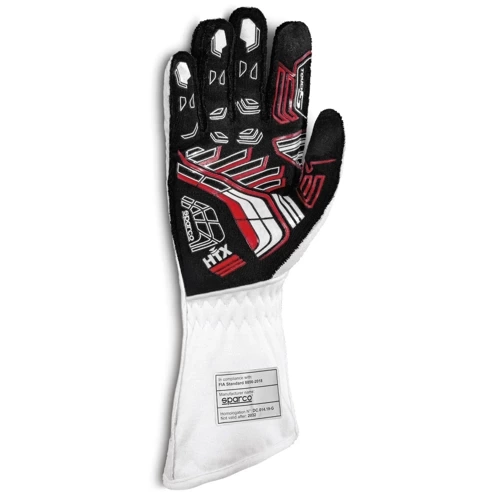 Sparco Arrow + Race Kart Gloves (FIA) white