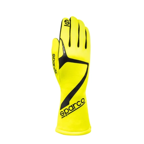 Sparco Land Race Kart Gloves (FIA & SFI) yellow