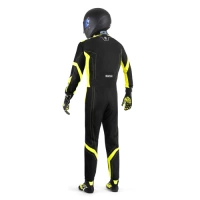 Sparco Thunder Advanced Kart Karting Auto Racing Suit black yellow