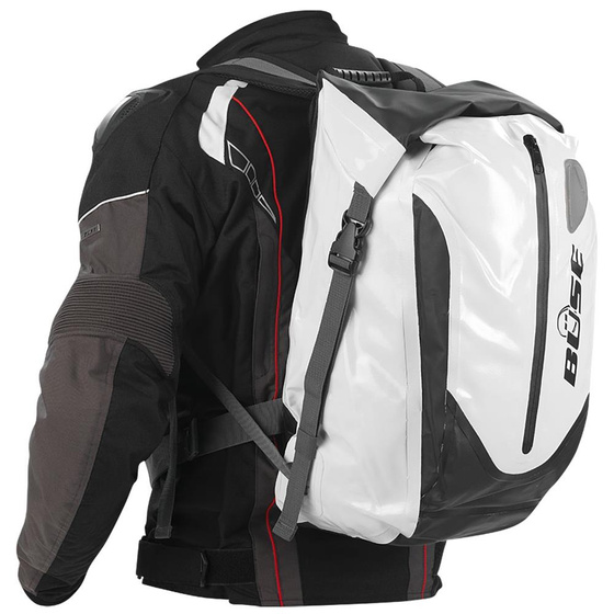 Motorcycle wafterproof Backpack BUSE 30L white