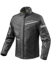 Motorcycle Rain Jacket REV'IT CYCLONE 2 H2O black