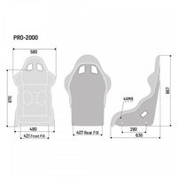 Sparco PRO 2000 QRT Rally Racing Race Seat (FIA Approved)