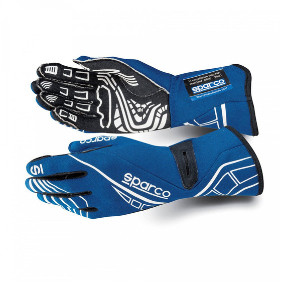 Sparco Race & Kart Gloves Sparco LAP RG-5 blue (FIA Approved)