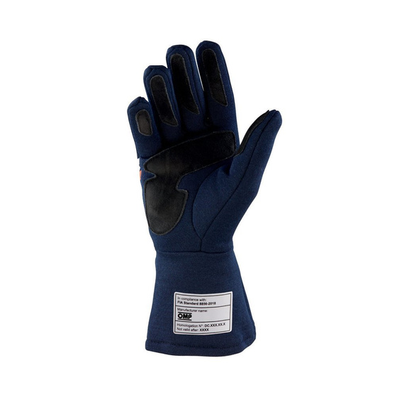OMP Racing Race & Kart Gloves DIJON (FIA Approved) IB/746E navy