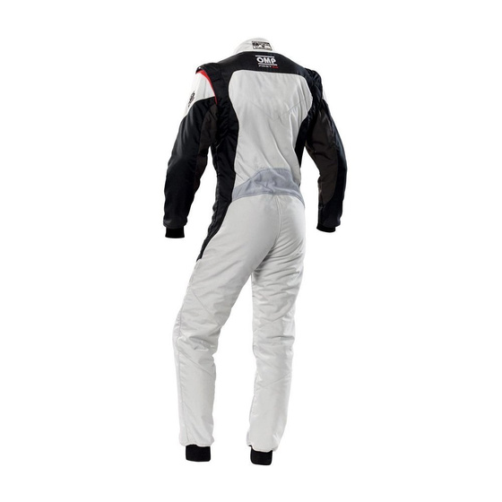 OMP Racing FIRST-EVO Racing Race Suit silver (FIA Approved)