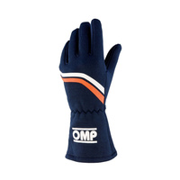 OMP Racing Race & Kart Gloves DIJON (FIA Approved) IB/746E navy