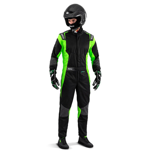 Race Rally Racing Suit Sparco FUTURA (FIA Approved) black green