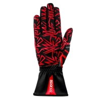 Sparco Karting Kart Auto Racing Gloves K-Rookie red