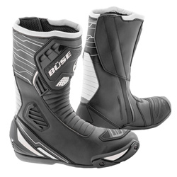 Buty motocyklowe BUSE Sport Evo czarno-białe 43