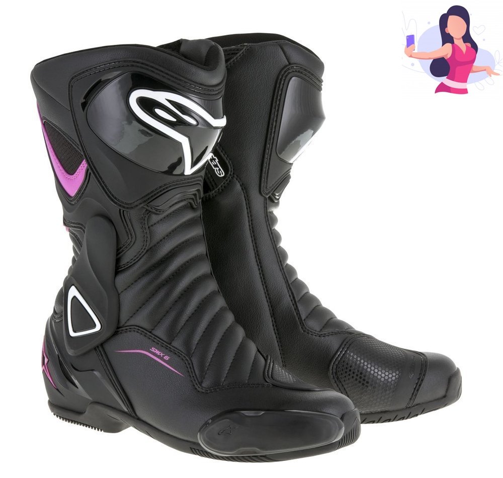 Buty motocyklowe damskie Alpinestars STELLA SMX-6 V2