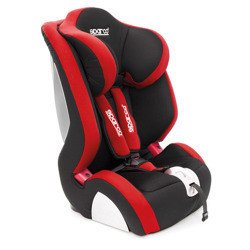 Fotelik dziecięcy Sparco F1000k czerwony (15 - 36 kg)