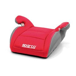 Fotelik dziecięcy / podstawka Sparco F100k czerwony (15 - 36 kg)