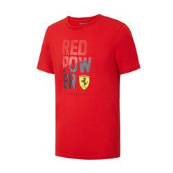 Koszulka t-shirt męska Red Power Scuderia Ferrari F1 Team 2016