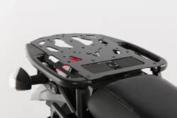 STELAŻ STEEL-RACK POD KUFER CENTRALNY SW-MOTECH KAWASAKI KLR 650 (08-), BLACK