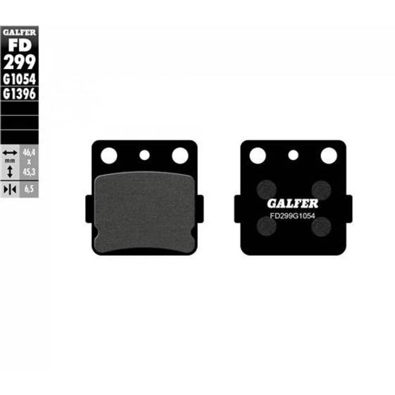 GALFER KLOCKI HAMULCOWE SEMI METAL FD299G1054