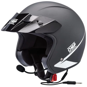 Kask otwarty OMP Racing STAR-J INTERCOM (ECE 22.06)