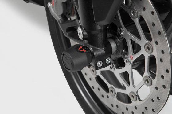 SLIDERY PRZEDNIEGO ZAWIESZENIA SW-MOTECH YAMAHA MT-09/TRACER (16-), TRACER 900GT, BLACK