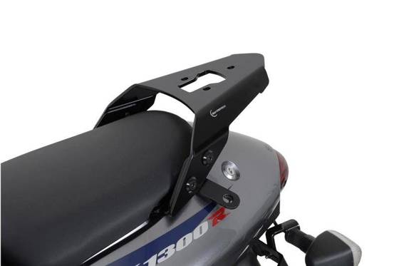 STELAŻ POD PŁYTĘ MONTAŻOWĄ KUFRA ALU-RACK SW-MOTECH SUZUKI GSX 1300 R HAYABUSA (99-07), BLACK