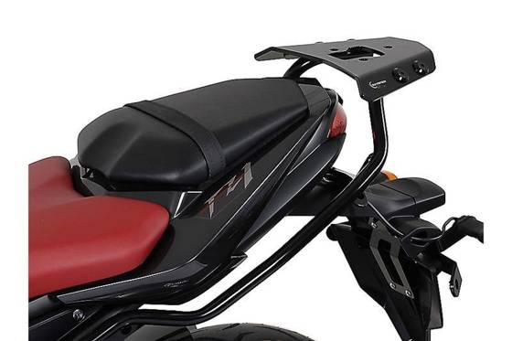 STELAŻ POD PŁYTĘ MONTAŻOWĄ KUFRA ALU-RACK SW-MOTECH YAMAHA FZ 1/FAZER (05-16), BLACK