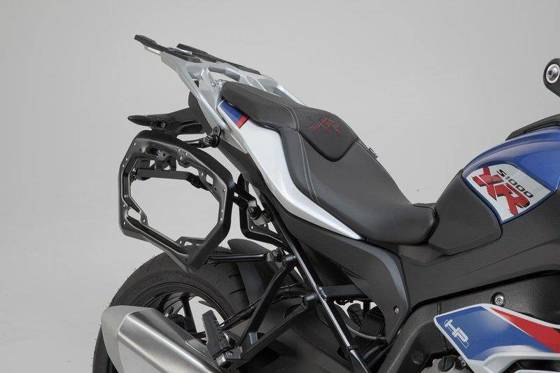 STELAŻ PRO NA KUFRY BOCZNE SW-MOTECH BMW S 1000 XR (15-), BLACK