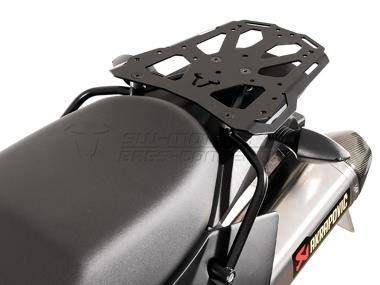 STELAŻ STEEL-RACK POD KUFER CENTRALNY SW-MOTECH KTM LC8 950-990 ADVENTURE, BLACK