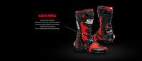 Buty motocyklowe sportowe SIDI REX AIR (perforowane) czarno/biale