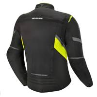 Kurtka motocyklowa tekstylna SHIMA RUSH fluo