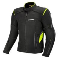 Kurtka motocyklowa tekstylna SHIMA RUSH fluo